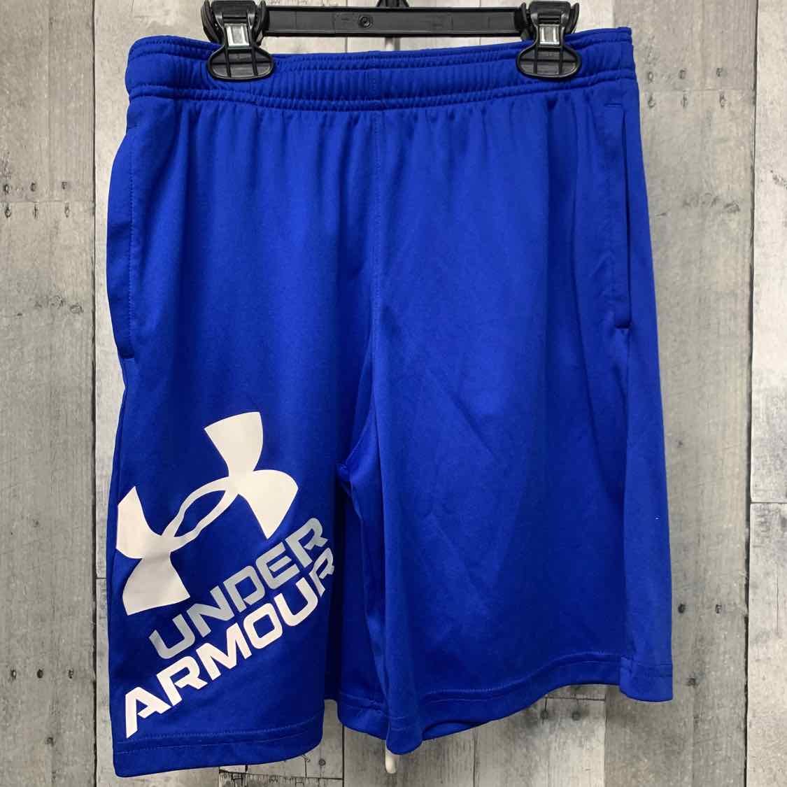 Size Large Blue Sport Brand Shorts - Athletic
