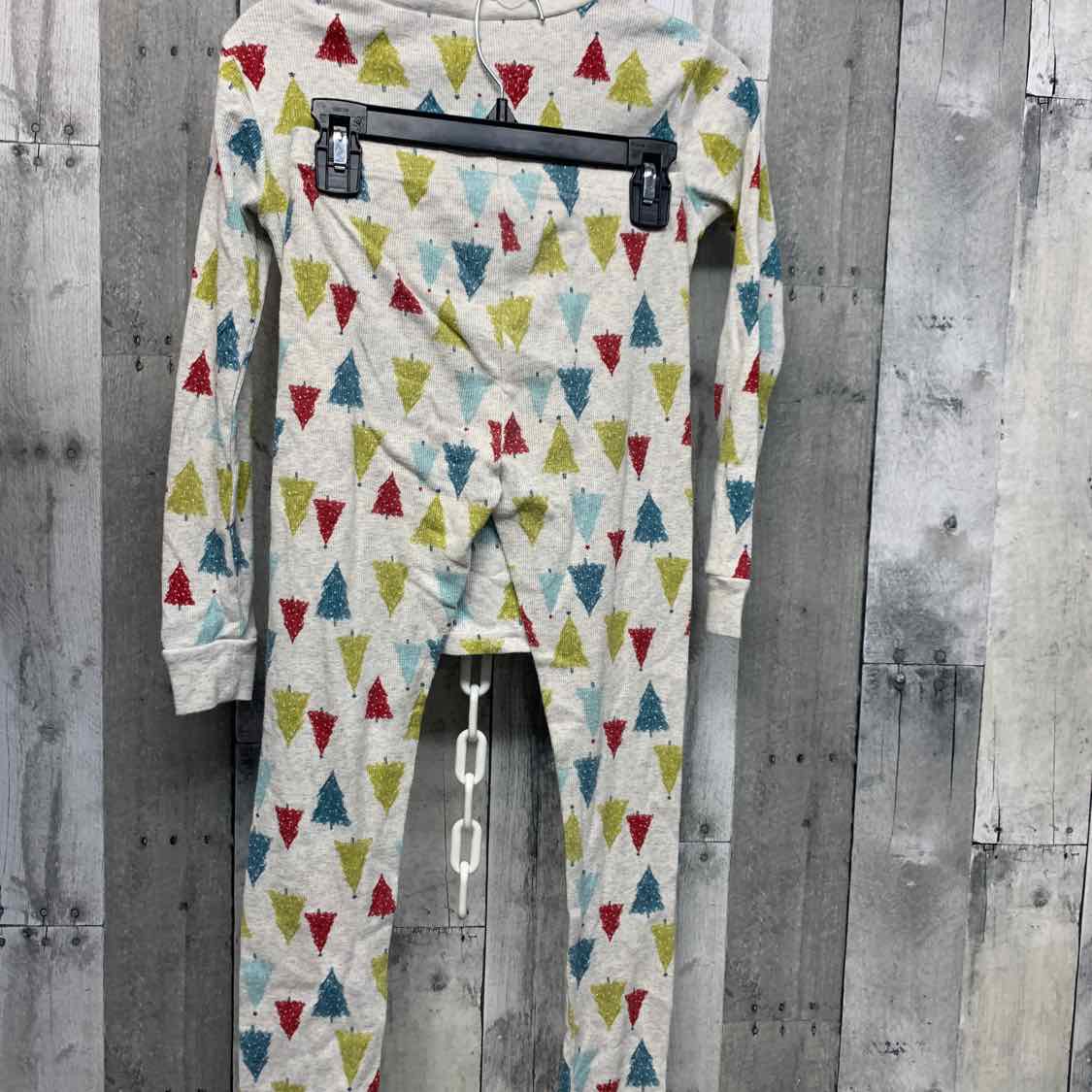 Size 8 Gray/Green Just One You 2pc PJs