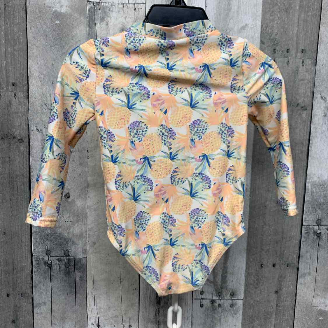 Size 12 Months Peach/Blue Carter's Swim Suit - 1pc