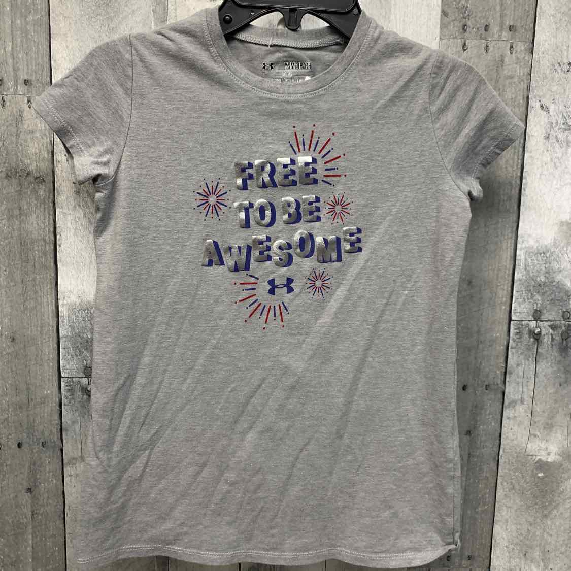 Size Small Gray Sport Brand T Shirt