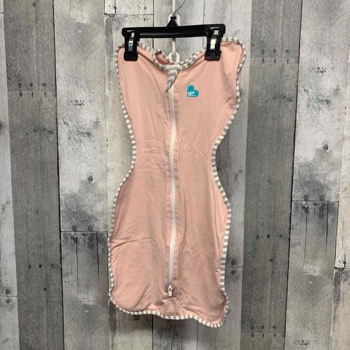 Size Small Pink/Gray Swaddle Me Sleep Sack