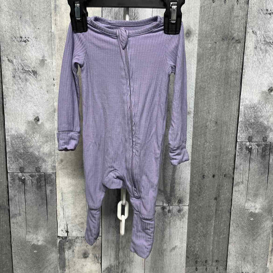 Size Newborn Purple Carter's Footy PJs