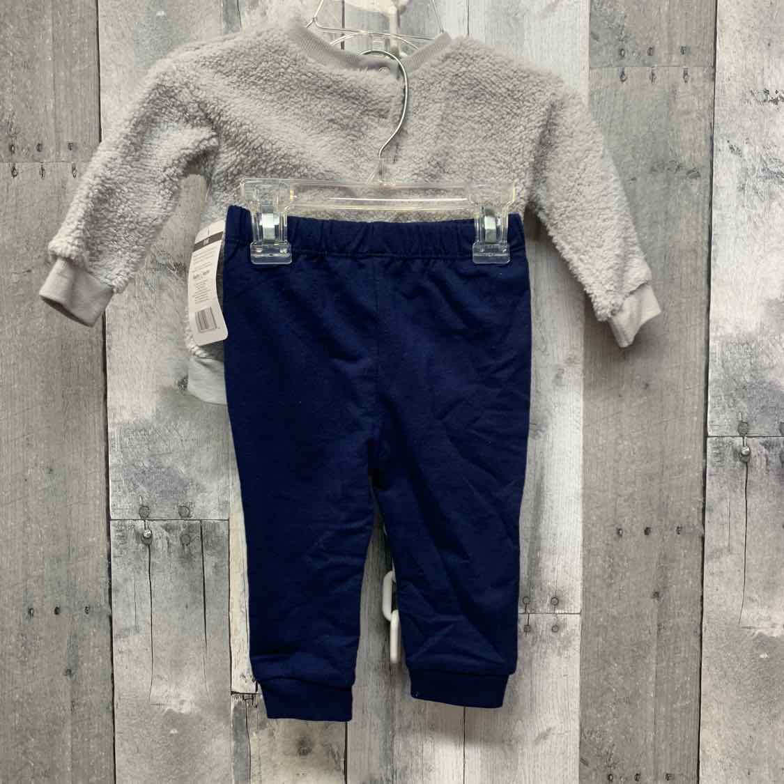 Size 9 Months Navy Graphic Baby Starters Shirt/Pants