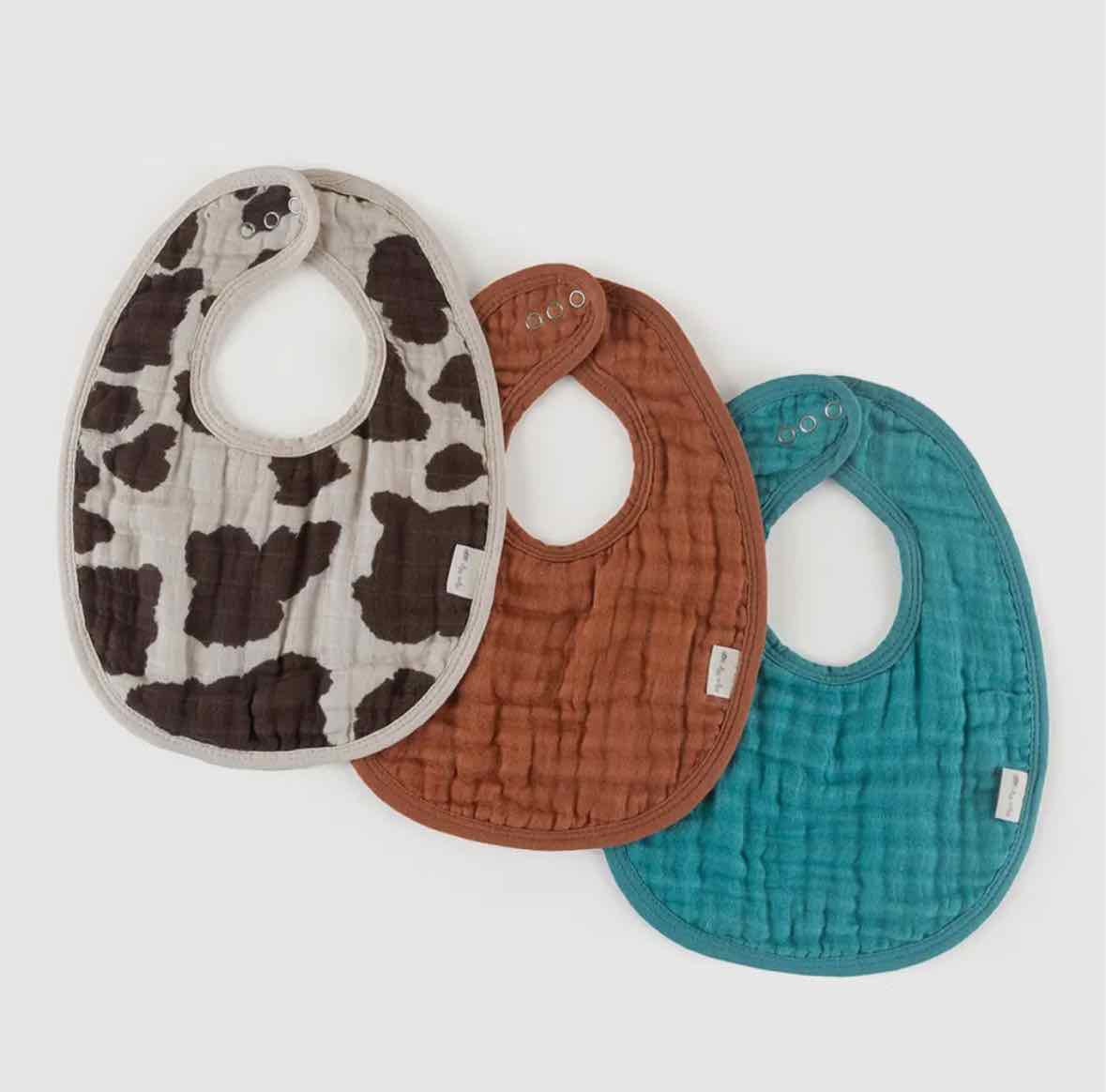 Itzy Ritzy Triple Layer Muslin Bibs