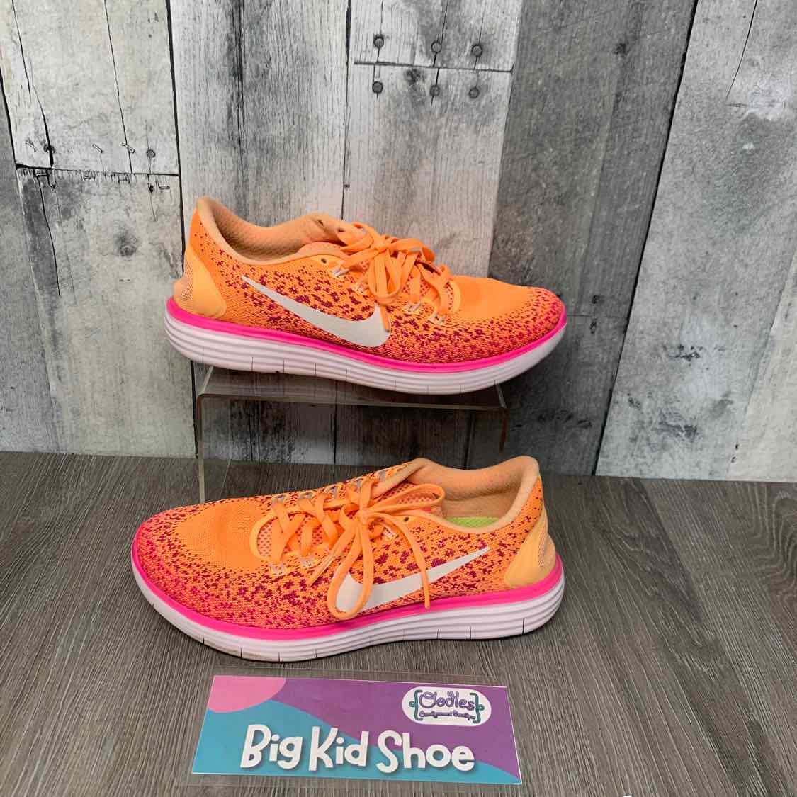 Size 6.5 Orange Sport Brand Sneakers