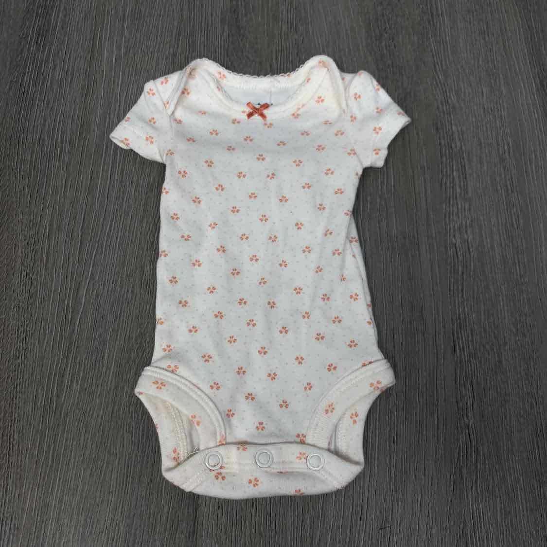 Size Preemie Pink Graphic Carter's Bodysuit