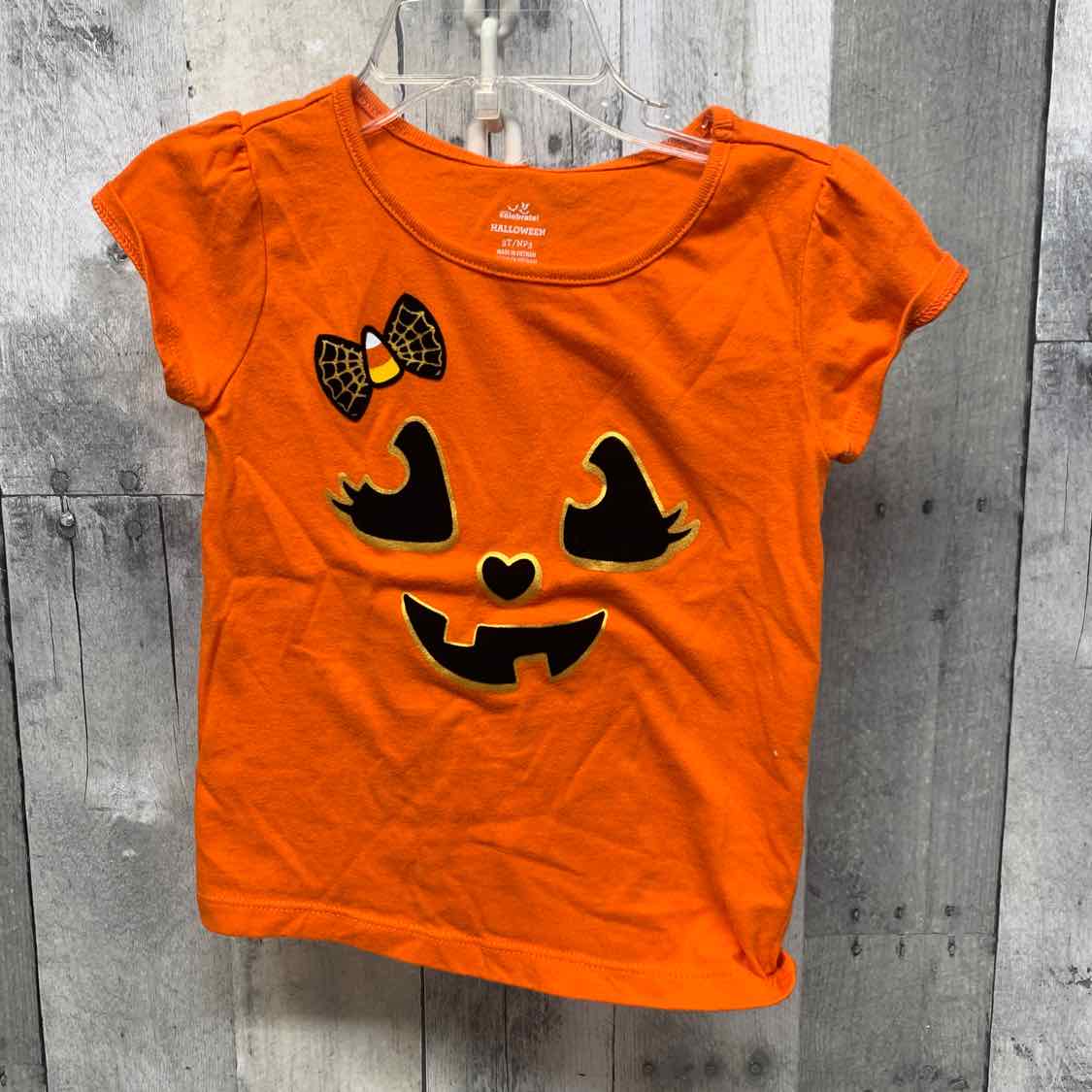Size 3T Orange Holiday Brands T Shirt