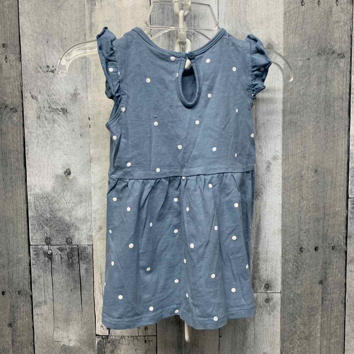 Size 6 Months Blue/White H&M Dress - Knit