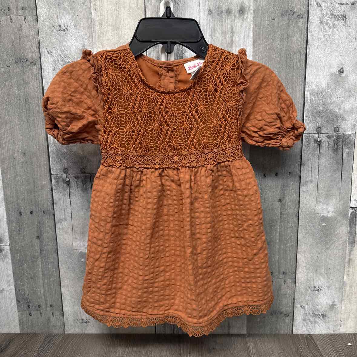 Size 6 Brown Little Lass Dress