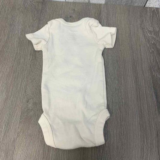 Size Preemie White Graphic Carter's Bodysuit