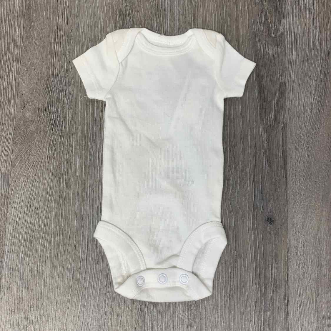 Size Preemie White Child of Mine Bodysuit