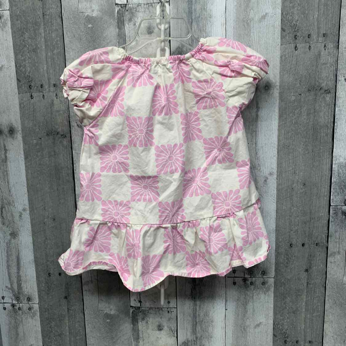 Size 18 Months Pink/White Grayson Threads Dress