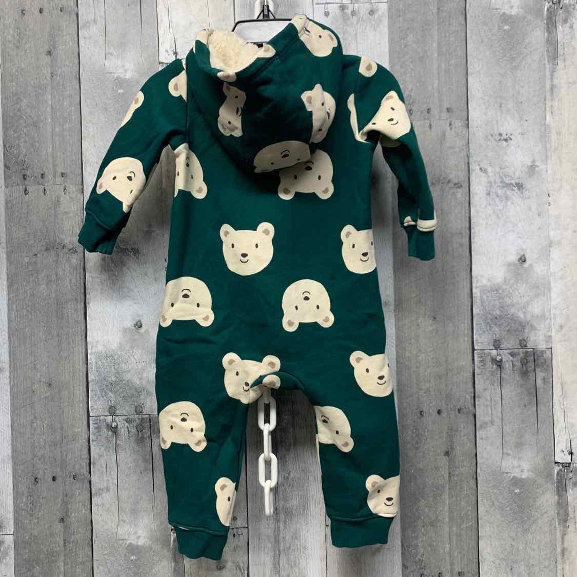 Size 12 Months Green Print Carter's Light Jacket