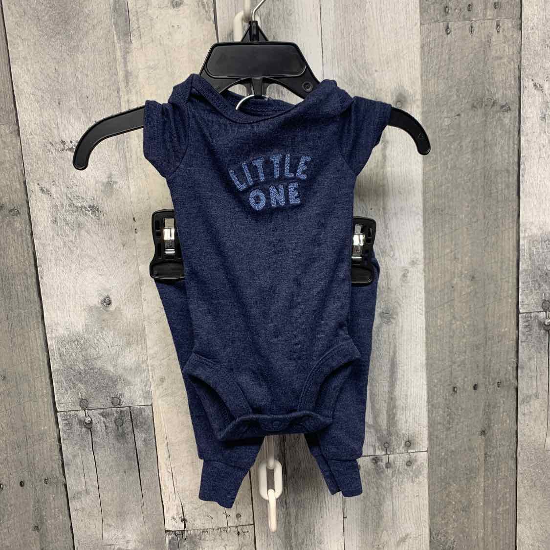 Size Newborn Navy Child of Mine Shirt/Pants