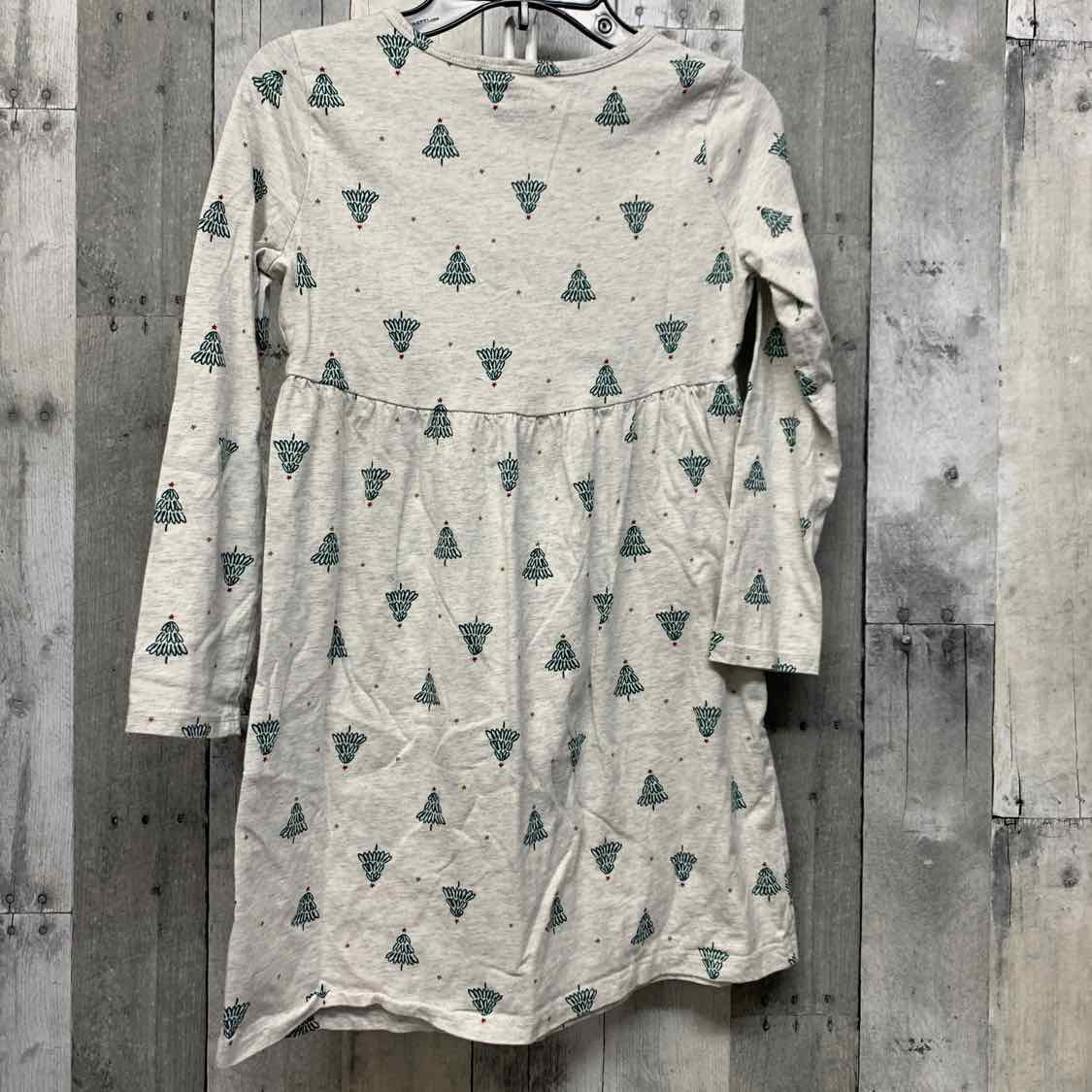 Size 12 Gray/Green Carter's LS Dress