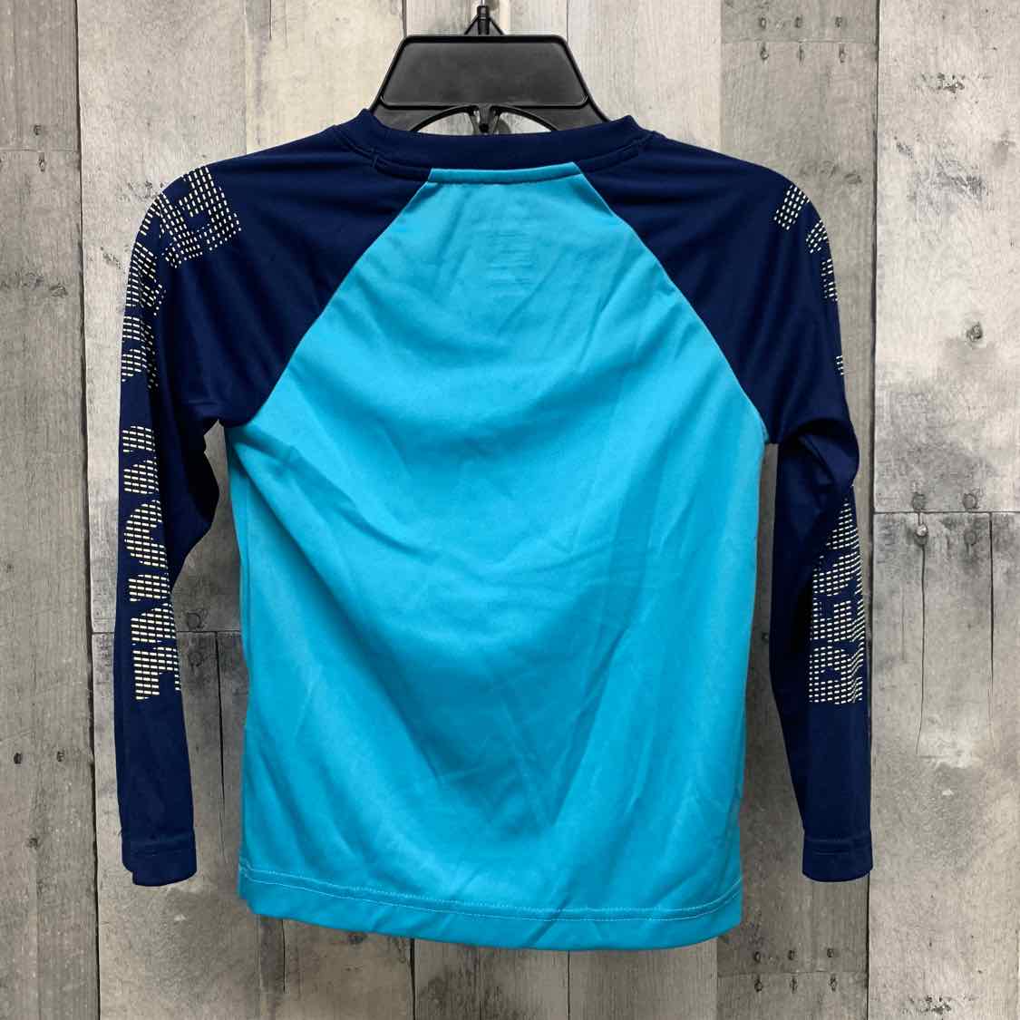 Size 4 Blue/Navy Sport Brand Long Sleeve Shirt