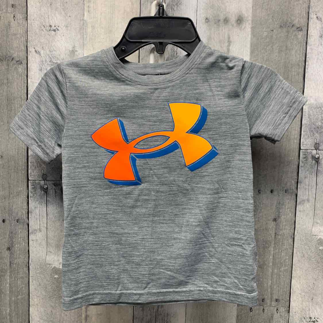 Size 4 Gray Sport Brand T Shirt - OodlesCB