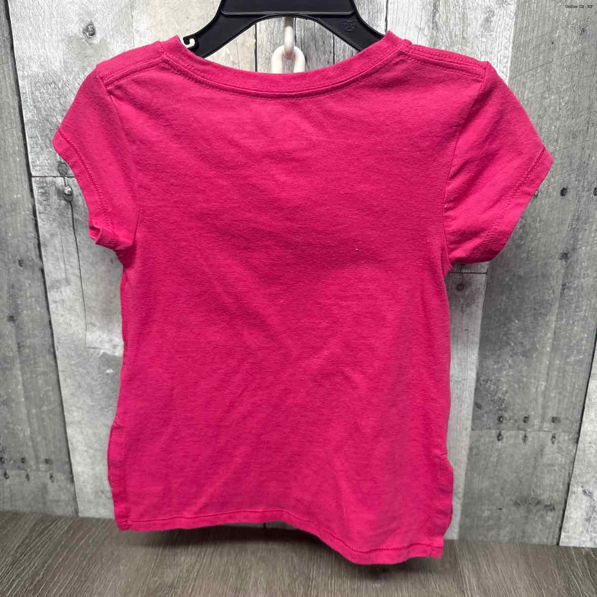 Size 2T Pink/Black Sport Brand T Shirt