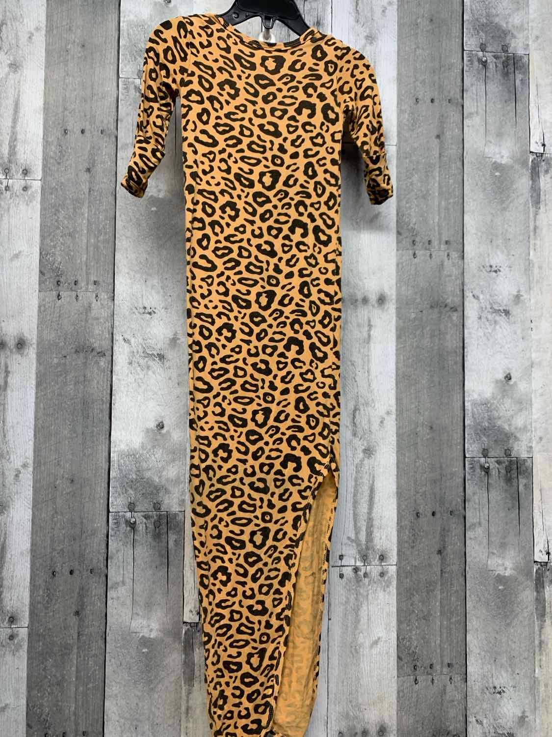 Size 0-3 Months Tan Animal Print Bamboo Layette