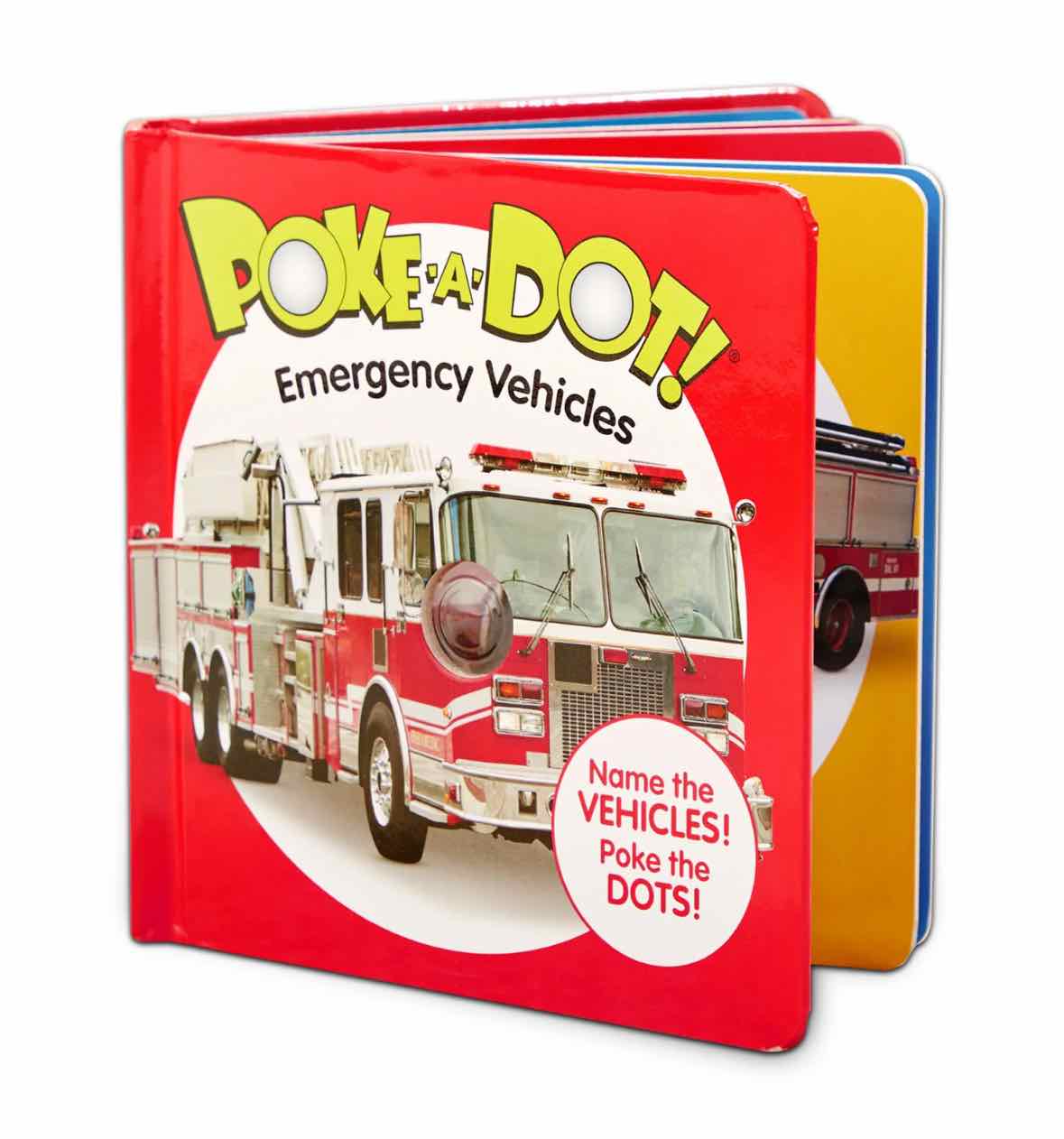 Melissa & Doug Poke-A-Dot - Emergency Vehicles