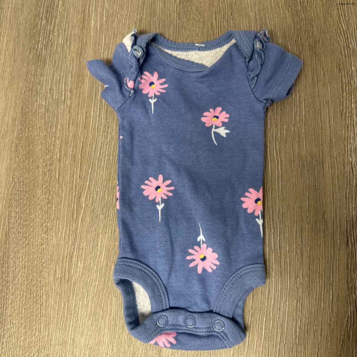 Size Preemie Purple Print Child of Mine Bodysuit
