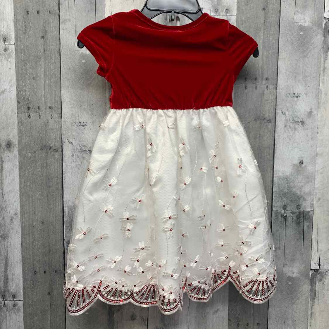 Size 4 Red/White Blueberi Boulevard Dress - Party