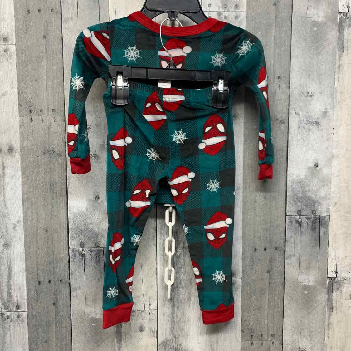 Size 4T Gray/Black Mid Brand 2pc PJs