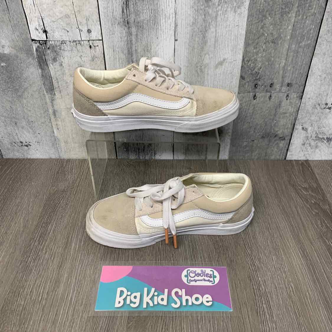 Size 3 Tan Vans Sneakers