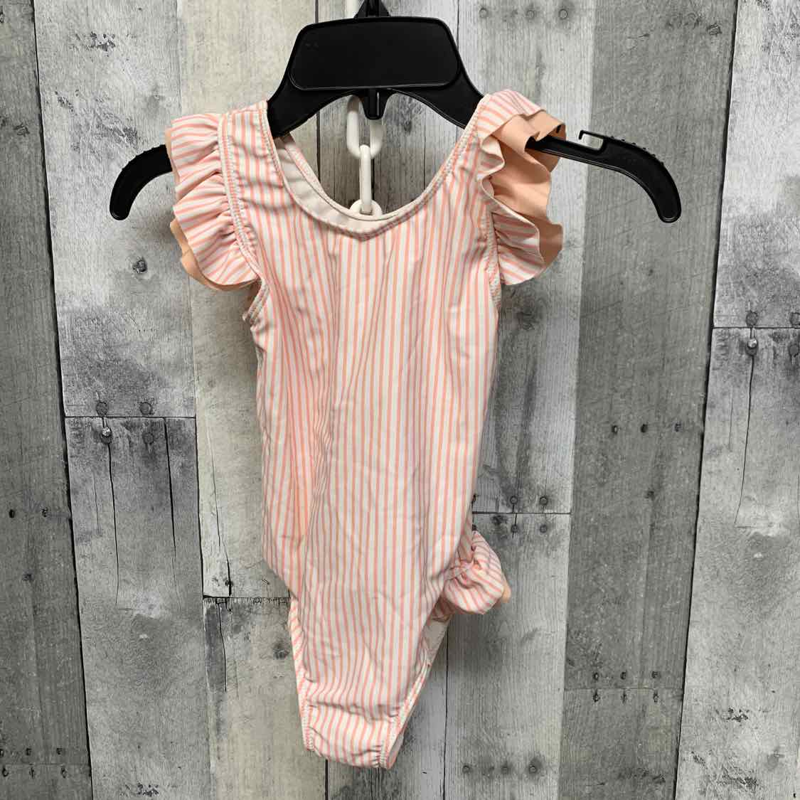 Size 4/5 Pink/White B Brand Swim Suit - 1pc