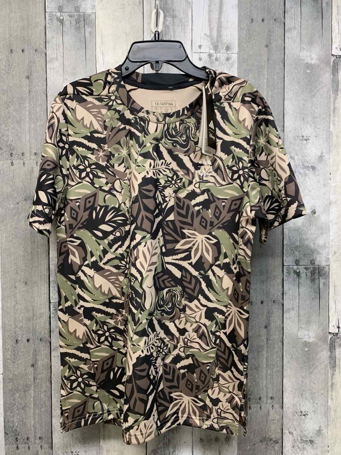 Size Large Green/Brown Sport Brand T Shirt