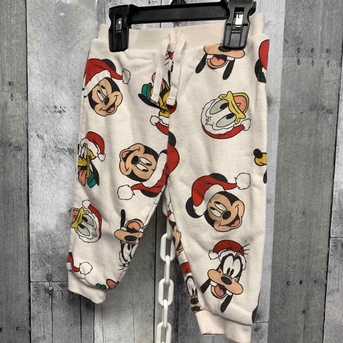 Size 9-12 Months Tan Print Disney Athletic Pants