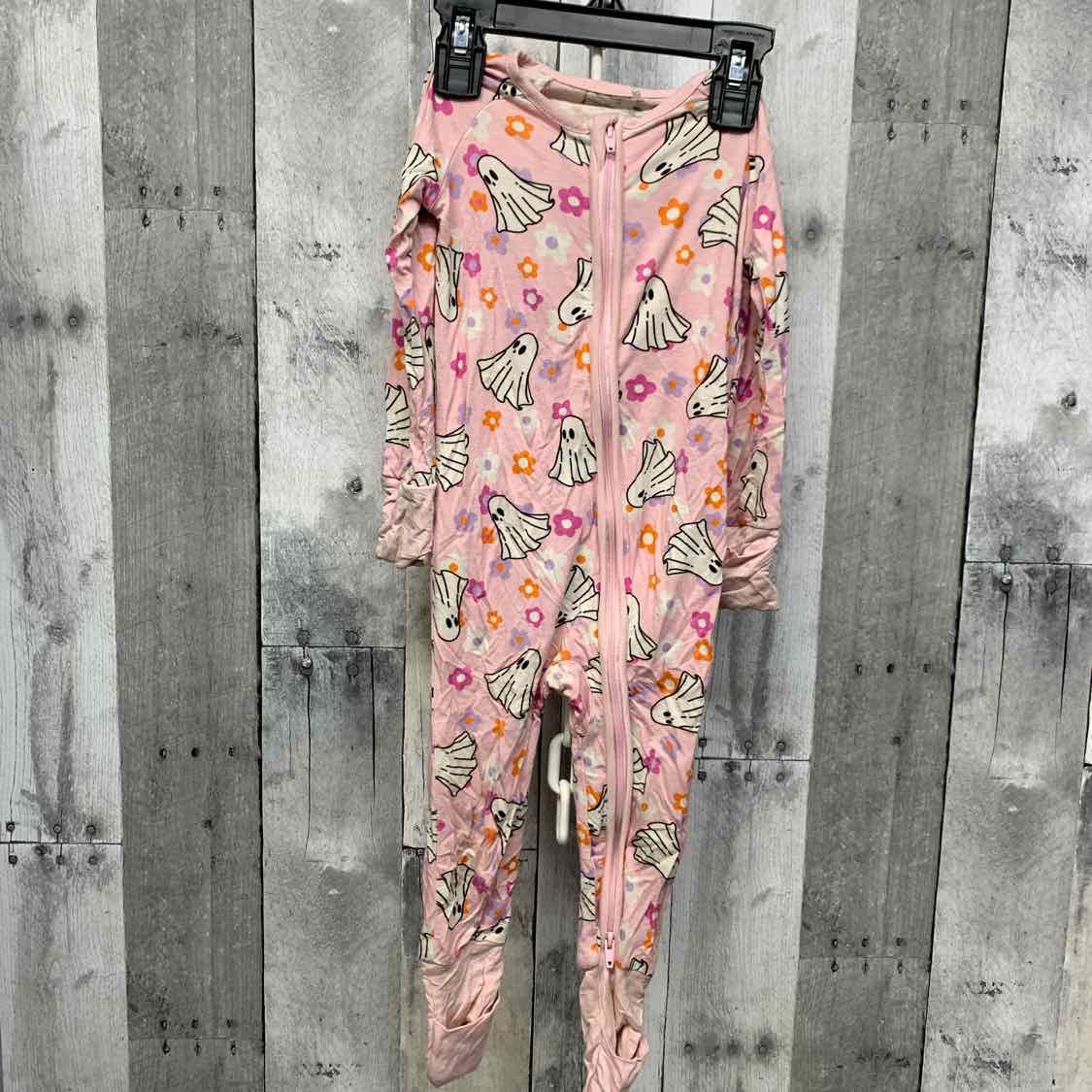 Size 12-18 Months Pink/Purple B Brand Footy PJs