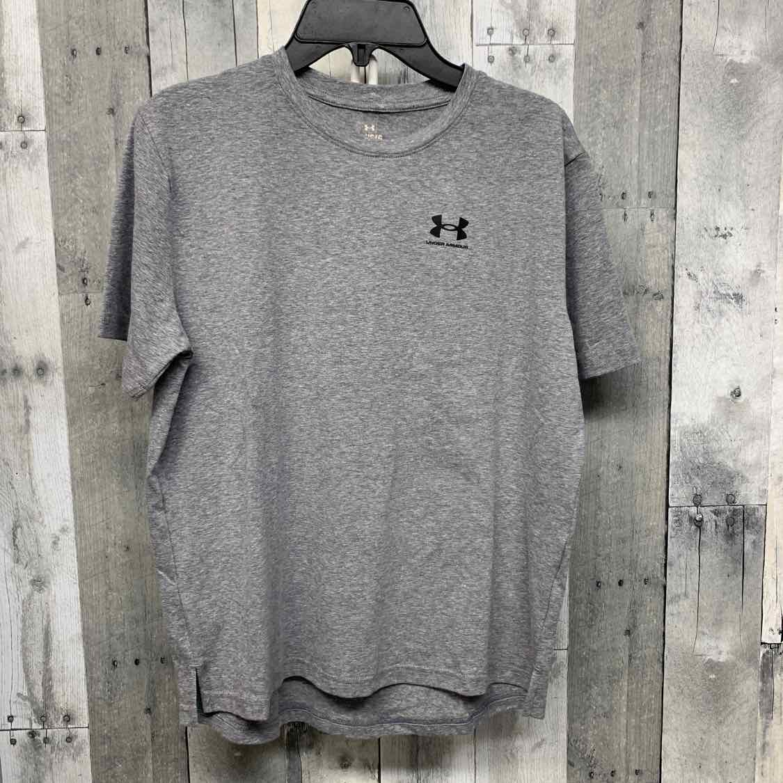 Size Large Gray Graphic Sport Brand T Shirt