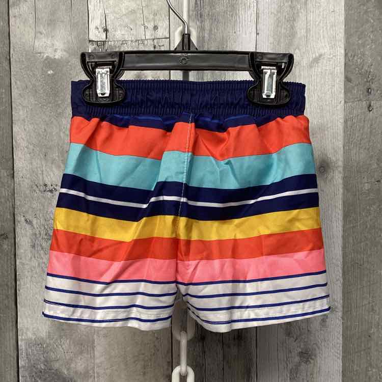 Size 12 Months Navy/Yellow Cat & Jack Swim Trunks