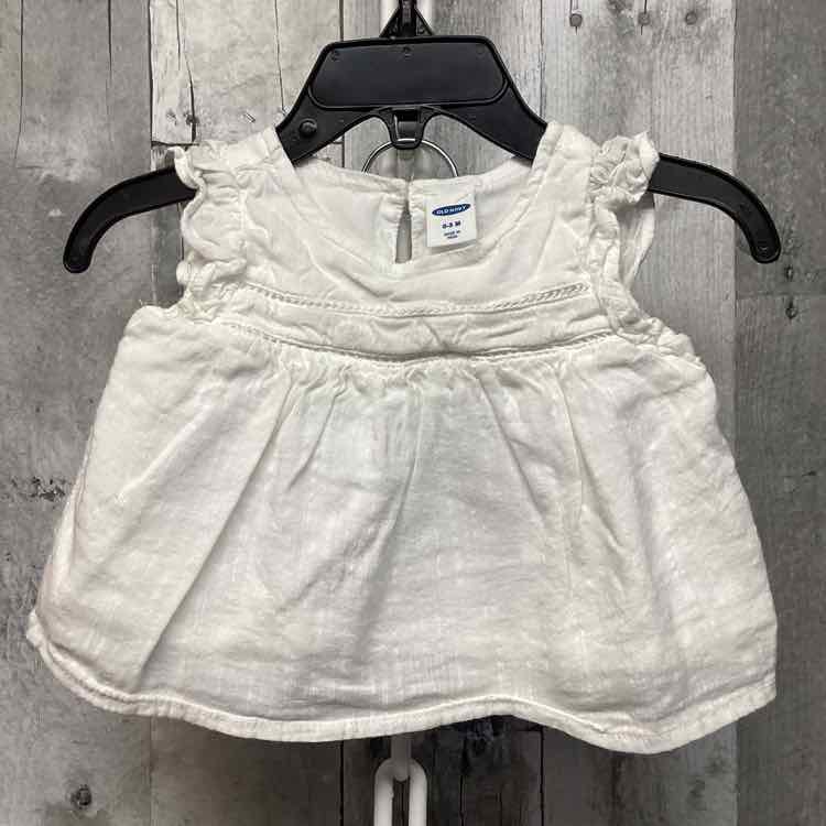 Size 0-3 Months Denim/White Old Navy Shirt/Shorts - OodlesCB