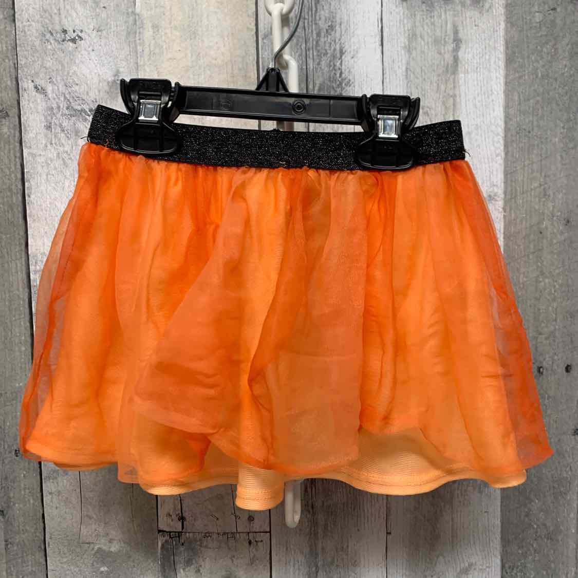 Size 3T Orange/Black B Brand Skirt