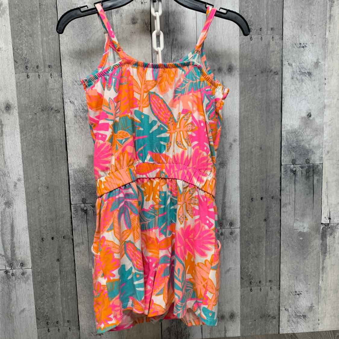 Size Large Pink Print Cat & Jack Romper