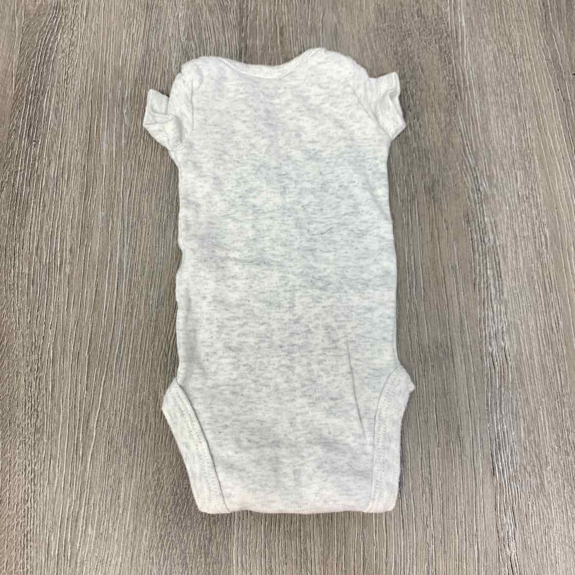 Size Preemie Gray Carter's Bodysuit