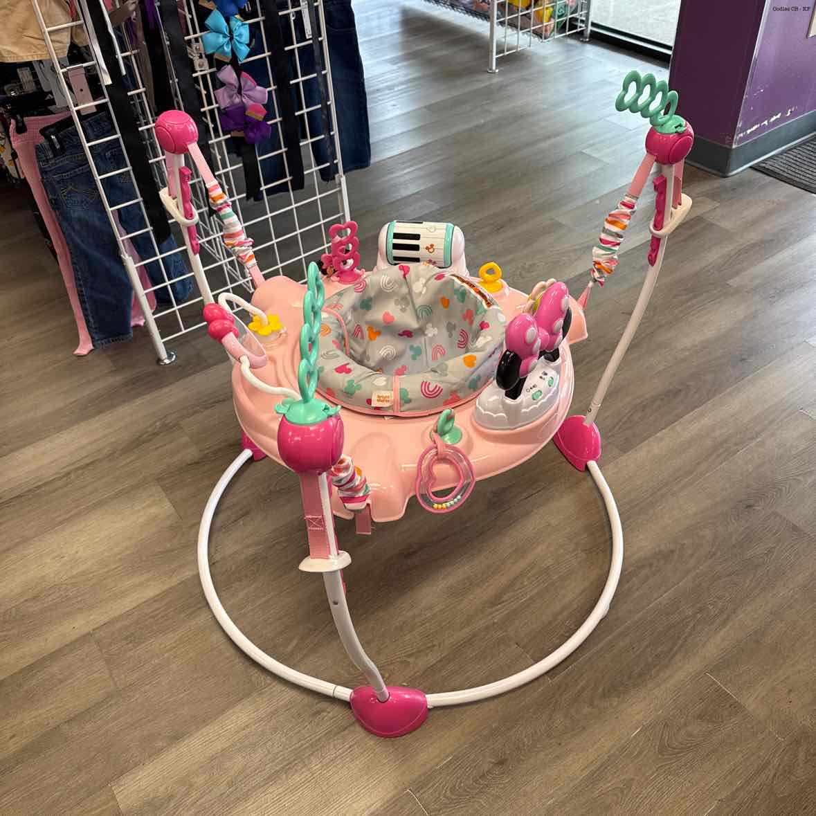 Bright Starts Pink Minnie Mouse Jumperoo