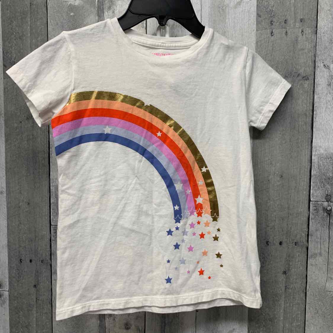 Size Small White Print Crew Cuts T Shirt