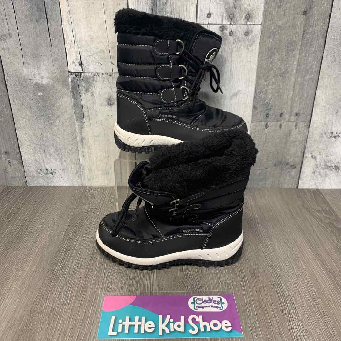 Size 11 Black Rugged Bear Snow Boots