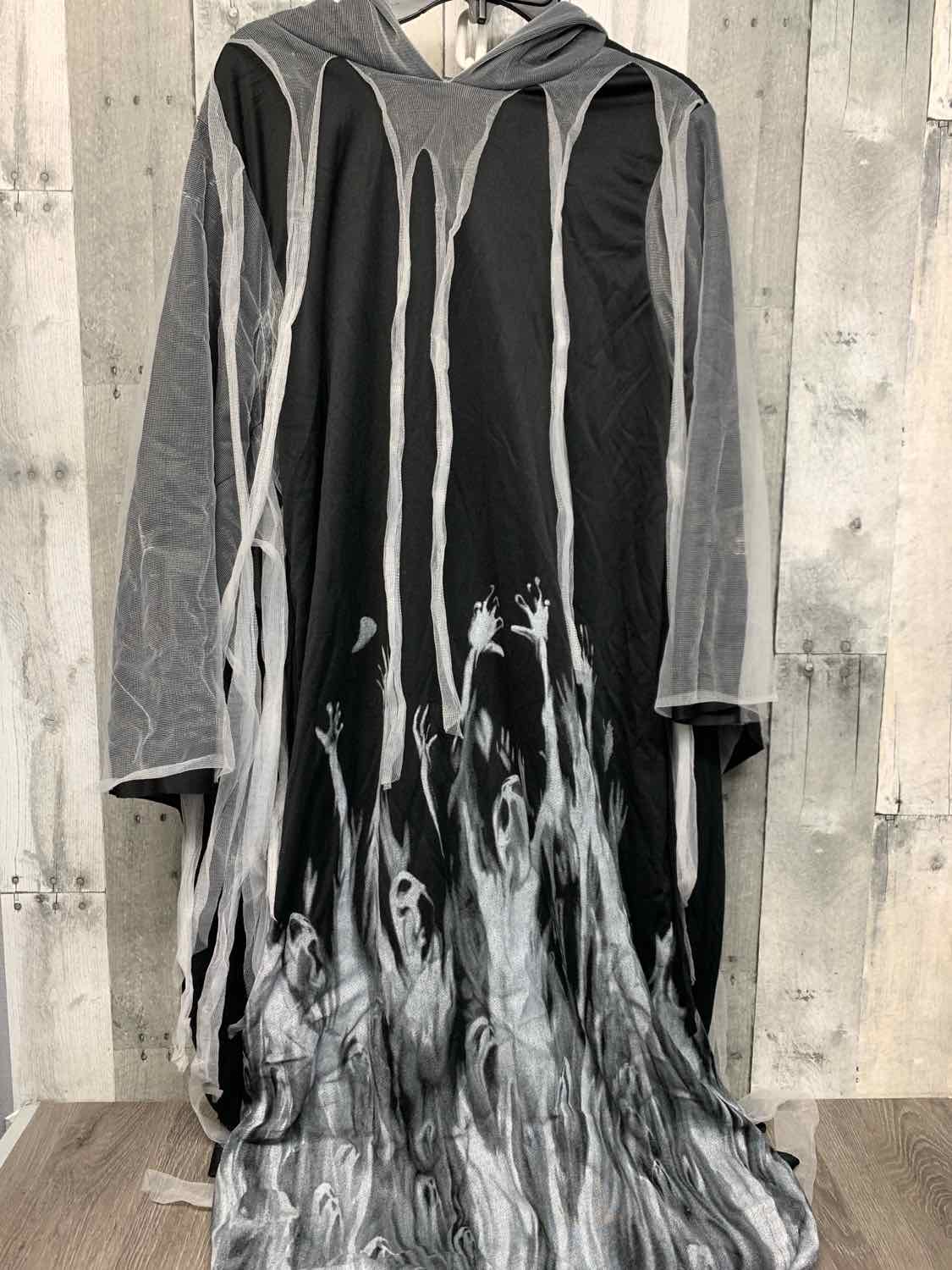 Spirit Gray/Black Size 10/12 Halloween Costume - Big Kid
