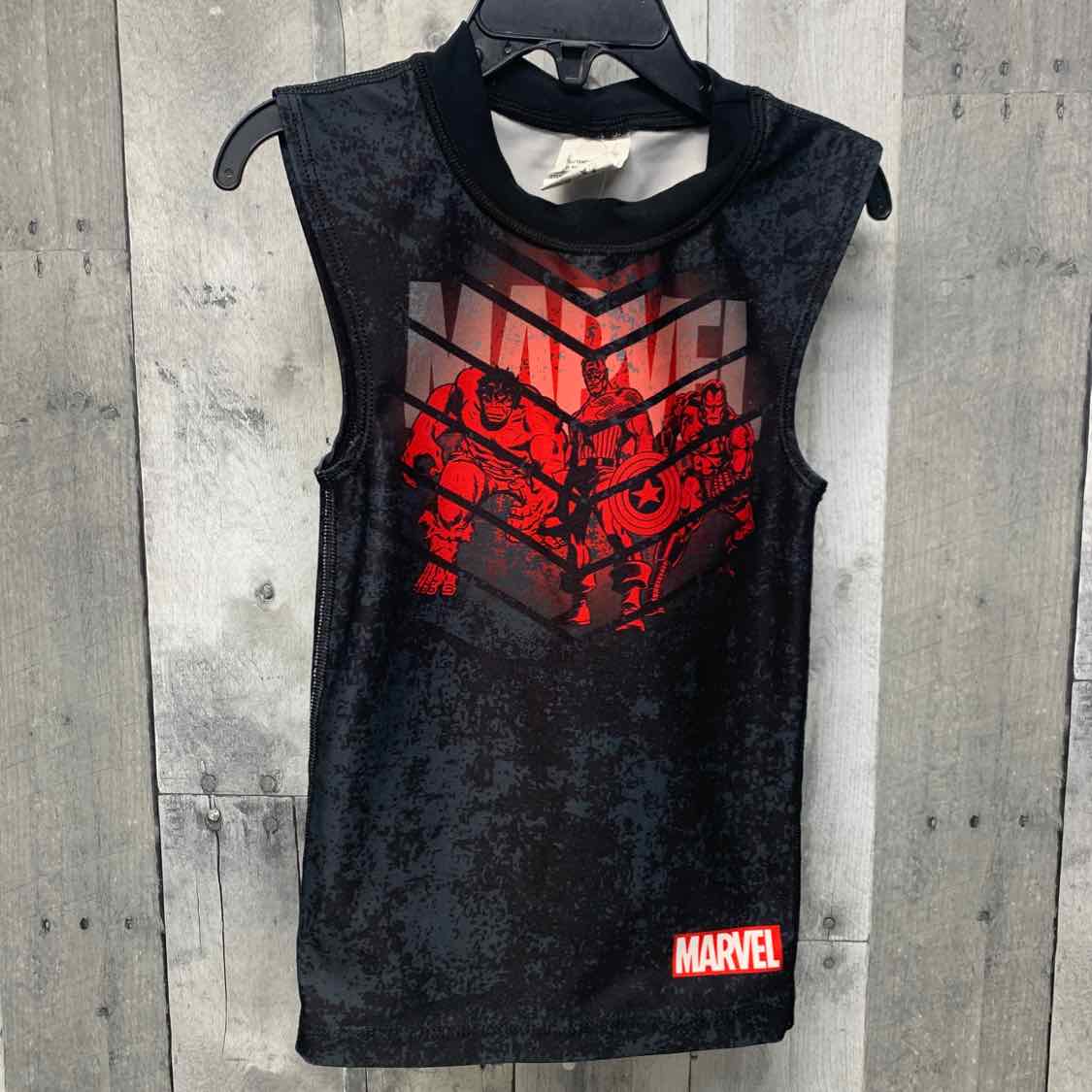 Size Medium Black/Red Marvel Tank Top