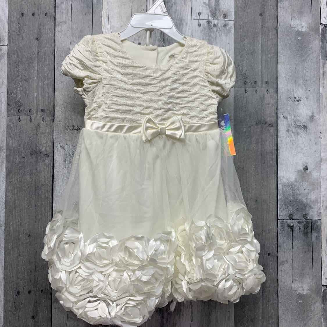 Size 3T White Nannette Dress - Party