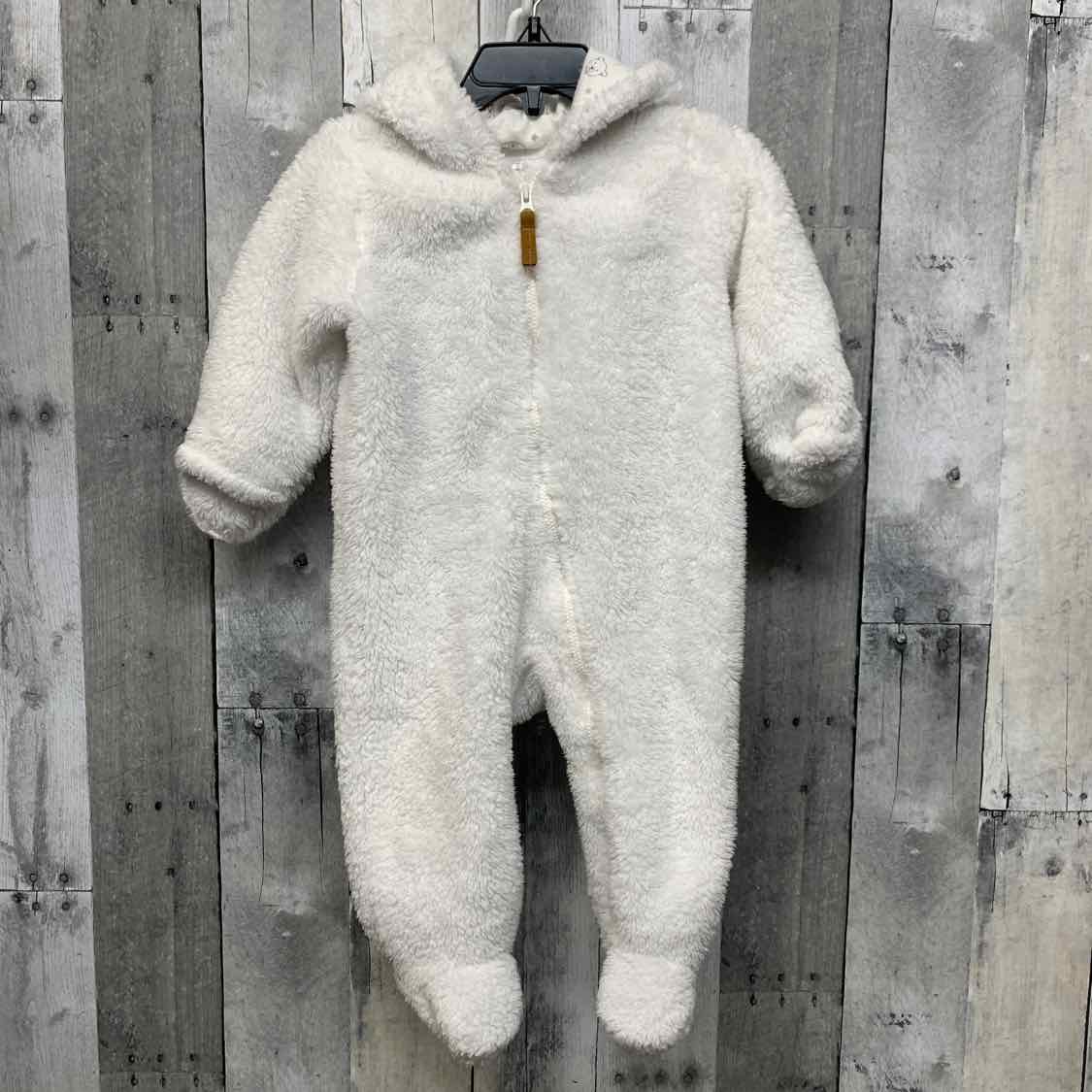 Size 9 Months White Carter's Snow Suit