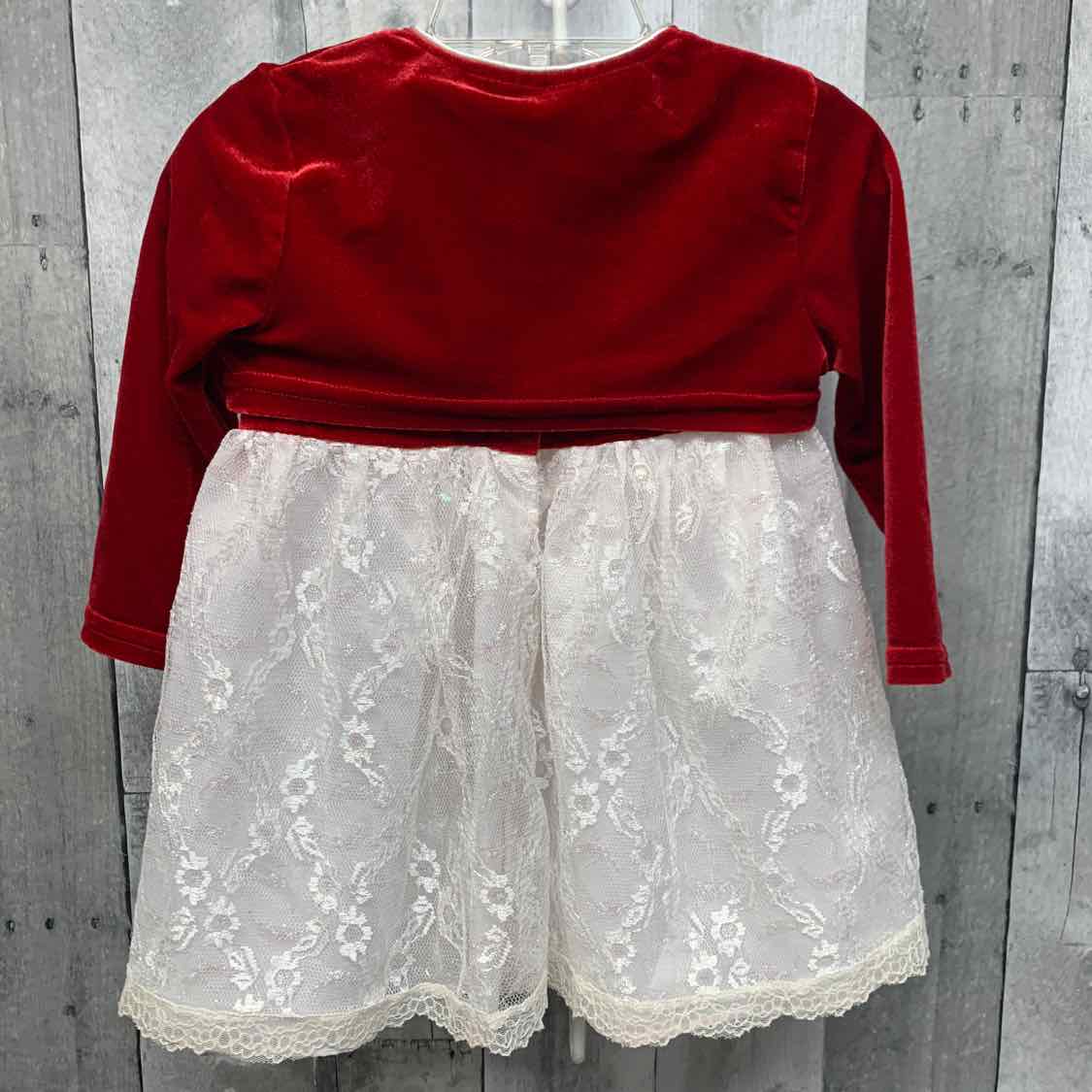 Size 18 Months Red/White B Brand Dress - Party