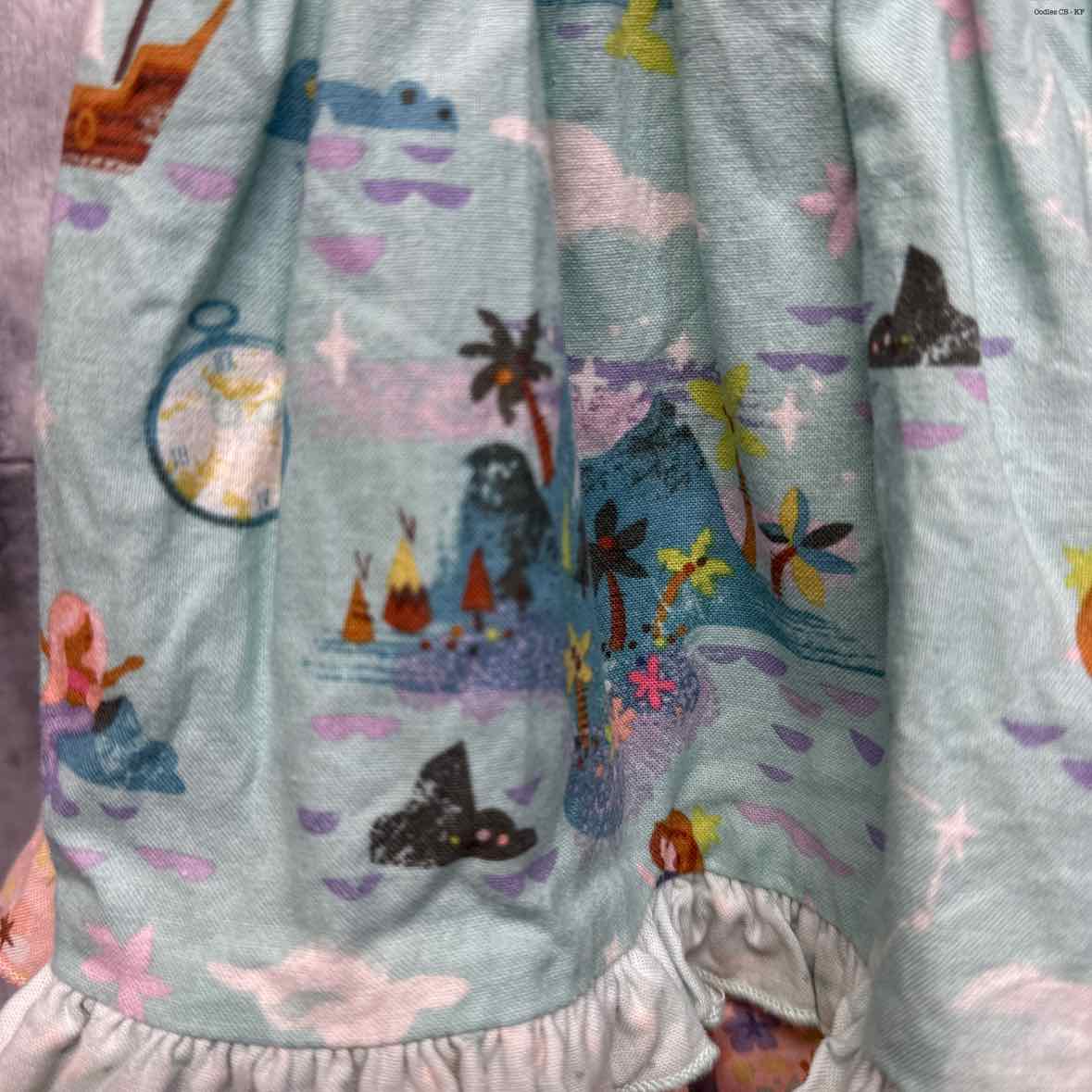 Size 6-9 Months Blue/Pink Boutique Brand Dress
