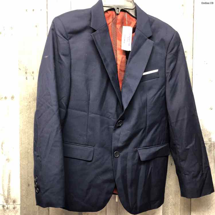 Size 12 Husky Navy B Brand Suit Jacket