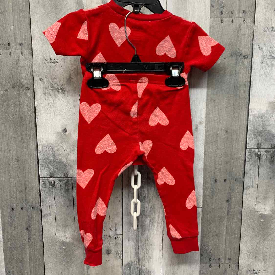 Size 18 Months Red/Pink Just One You 2pc PJs