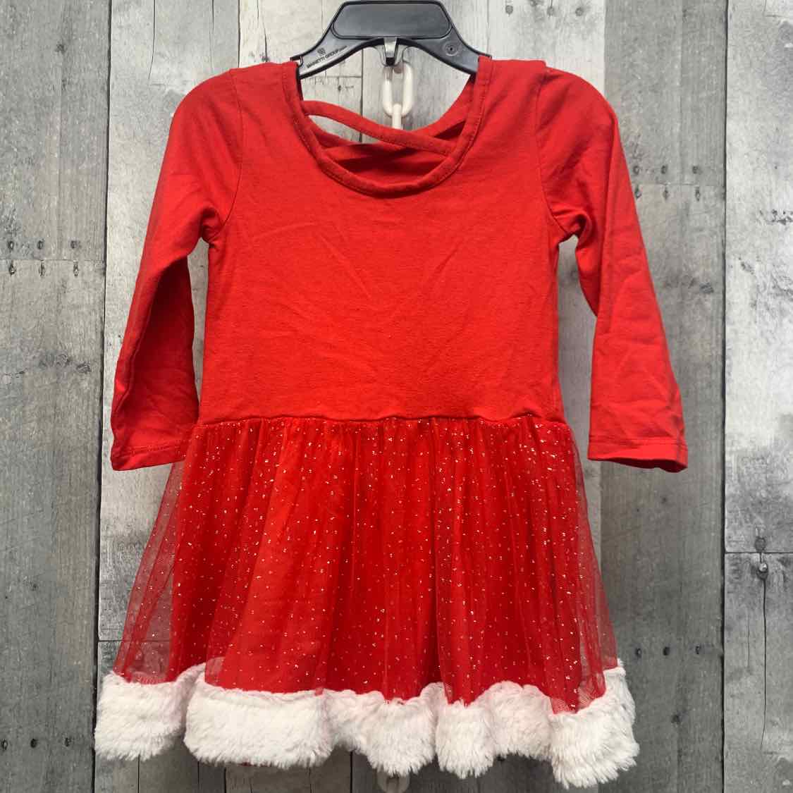 Size 2T Red/White Disney Dress